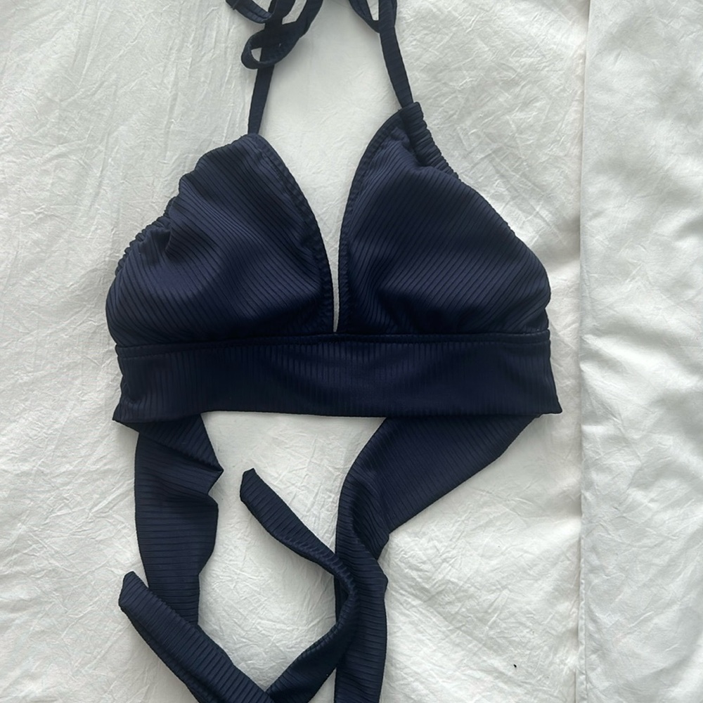 Nordstrom Bikini top- Navy Blue